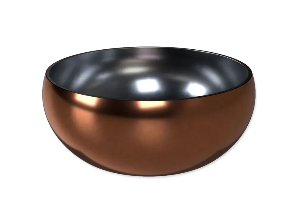 Miska Dog Fantasy s dvojitou stěnou rosegold 12 cm (376 ml) Nízká Cena