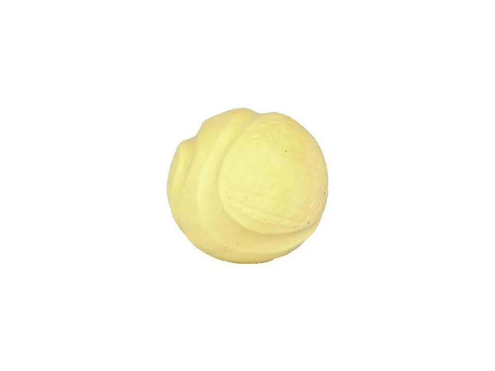 Značkový Amarago eco friendly hračka pro psy míč žlutý, 8cm/105g