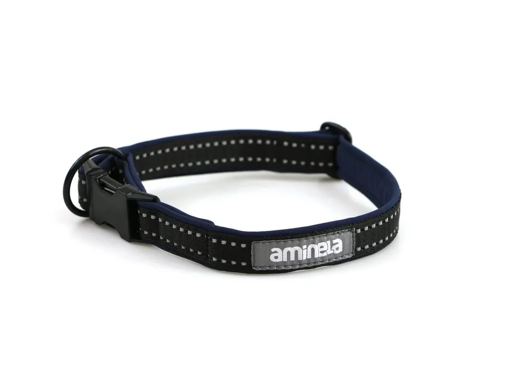 Aminela obojek se sponou Sport & City 25mm/35-60cm, modrá Expresní Doručení