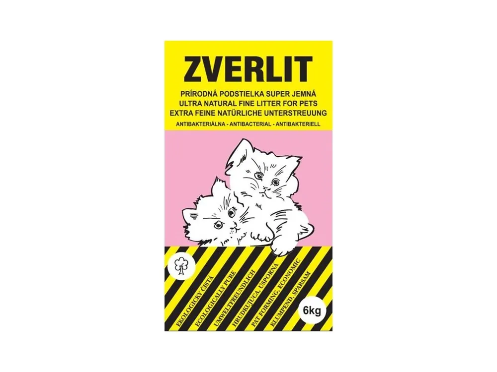 Poslední Šance Podestýlka Cat Zverlit superjemná - fialová 6 kg bez vůně