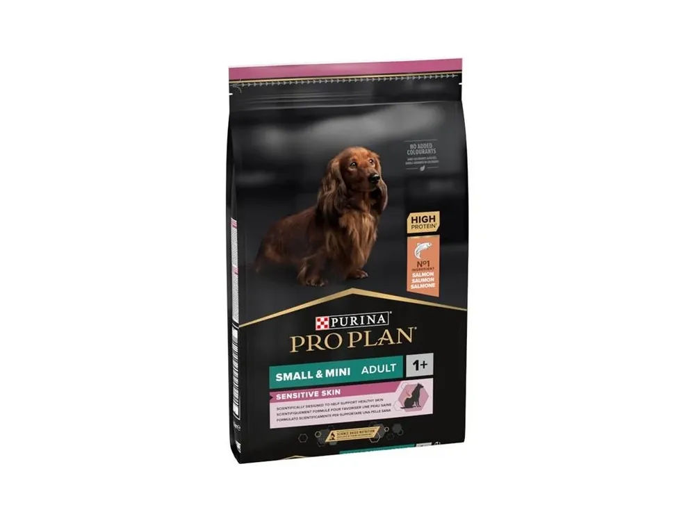 Pro Plan Dog Adult Small & Mini Sensitive Skin losos 7 kg Finální Výprodej