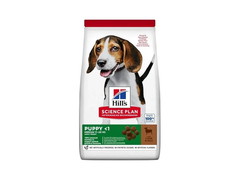 Hit Sezóny Hill‘s Science Plan Canine Puppy Medium Lamb & Rice 14 kg