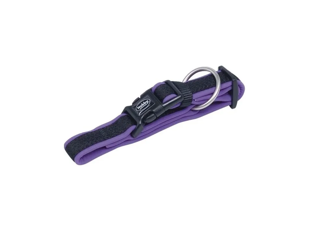 Bezpečná Platba Obojek nylon Mesh Preno 30-45 cm x 20-25 mm fialový Nobby
