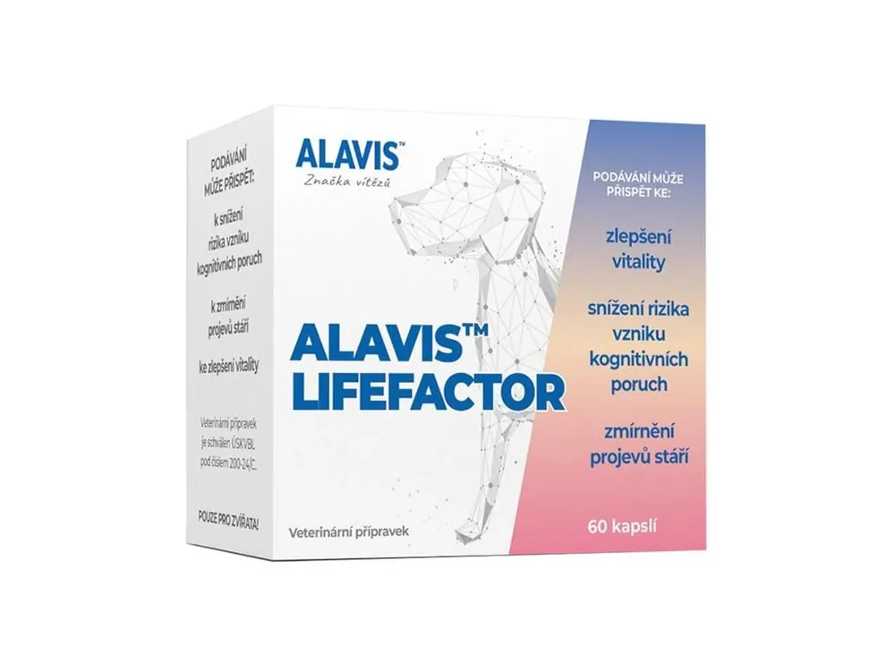 Horká Nabídka Alavis LifeFactor (60 kapslí) - zpomalení projevů stárnutí