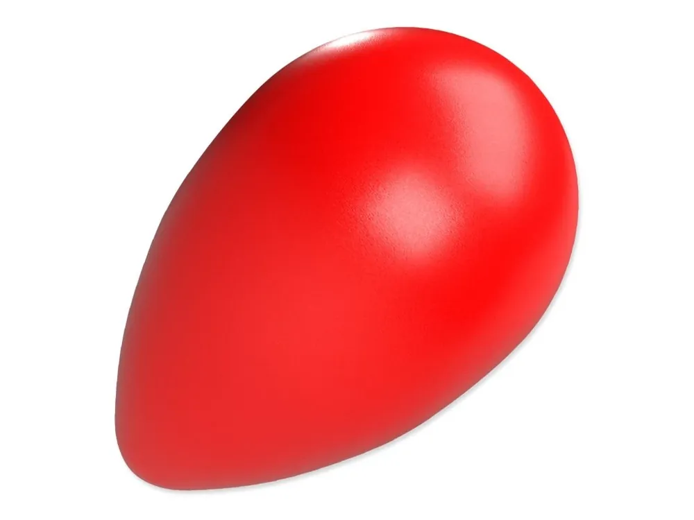 Hračka Dog Fantasy Eggy ball tvar vejce červená 16x26 cm Top Prodej