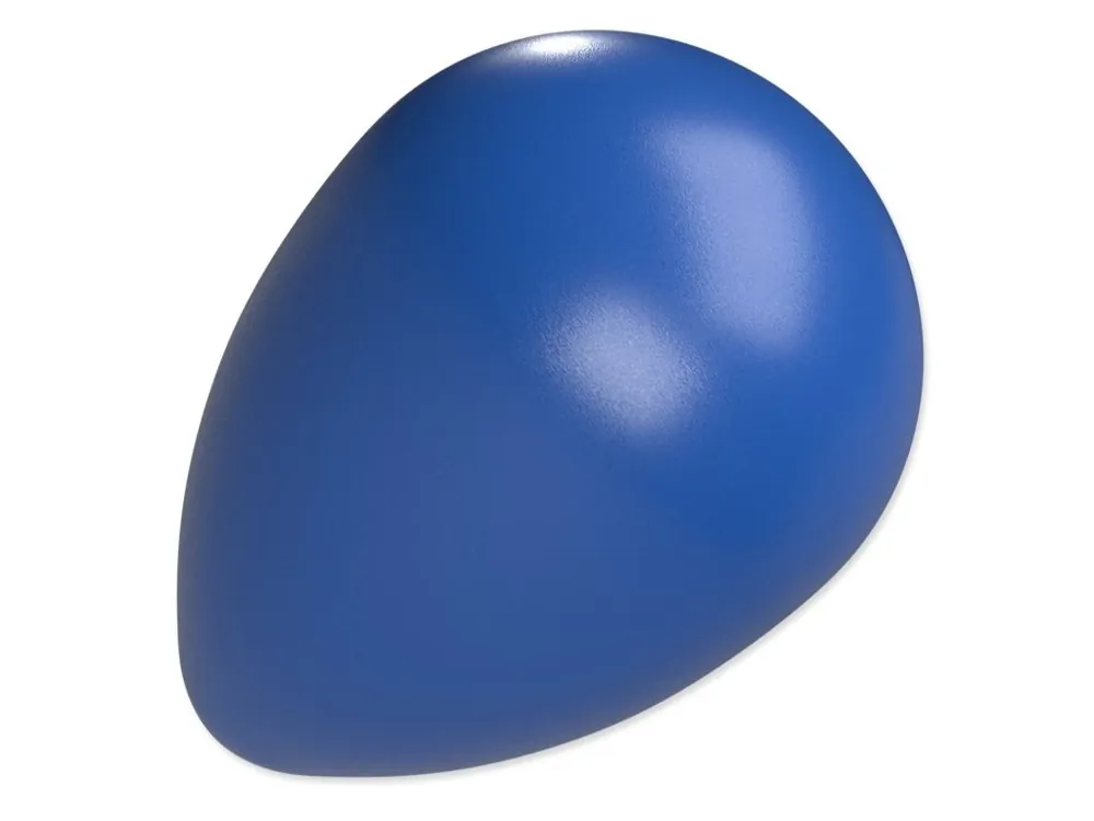 Nízká Cena Hračka Dog Fantasy Eggy ball tvar vejce modrá 13x18,5 cm