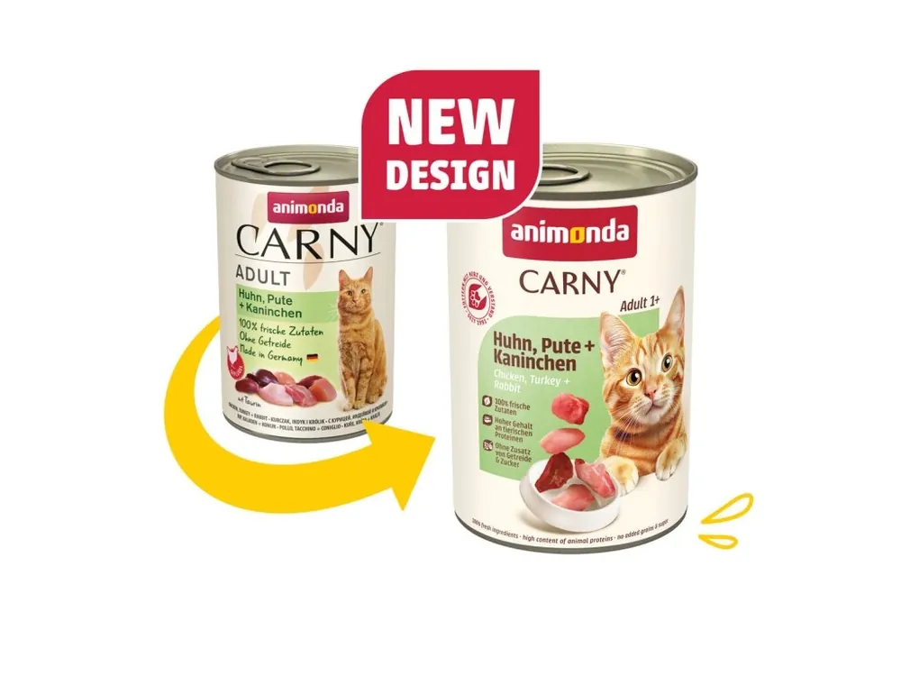 ANIMONDA konzerva CARNY Adult - kuře, krůta+králík 400 g Koupit Online