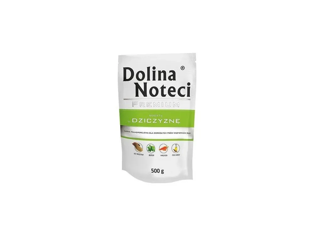 DOLINA NOTECI PREMIUM zvěřinová kapsička pro psy 500 g Kup Teď