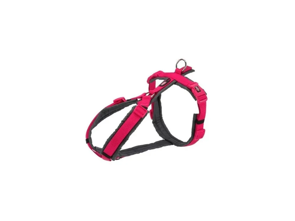 Expresní Doručení PREMIUM trekingový postroj, fuchsia/grafit (vel. S-XL)