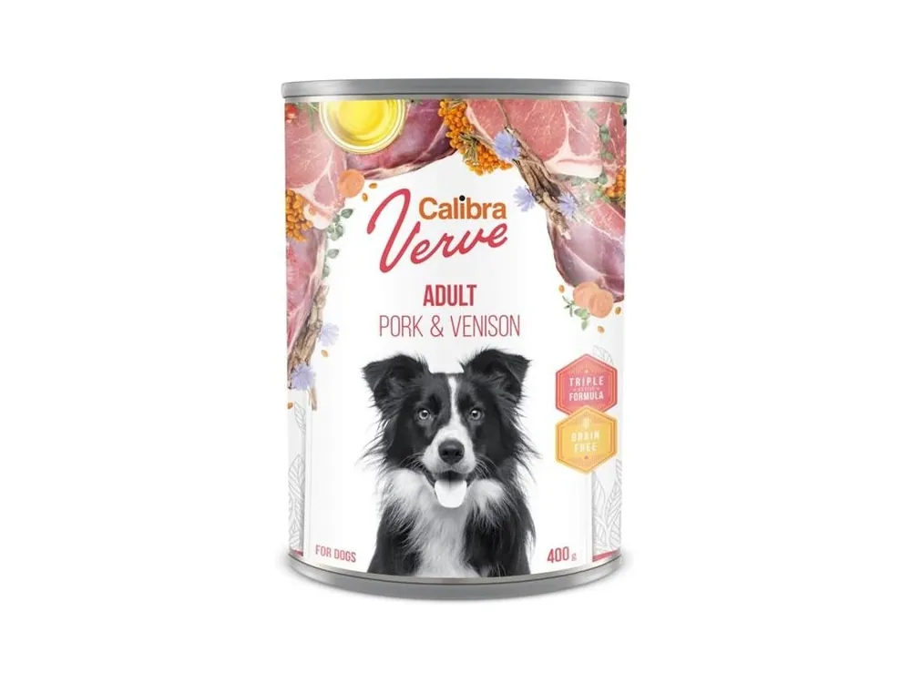 Expresní Doručení Calibra Dog Verve konzerva GF Adult Pork & Venison 400 g