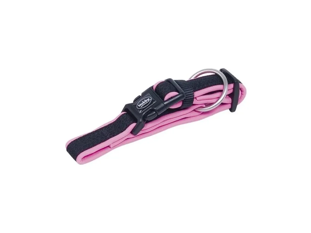Omezená Nabídka Obojek nylon Mesh Preno 25-35 cm x 15-20 mm růžový Nobby