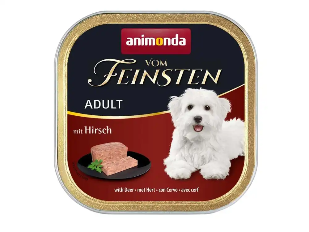 Autentický ANIMONDA paštika ADULT - s jelením masem pro psy 150 g