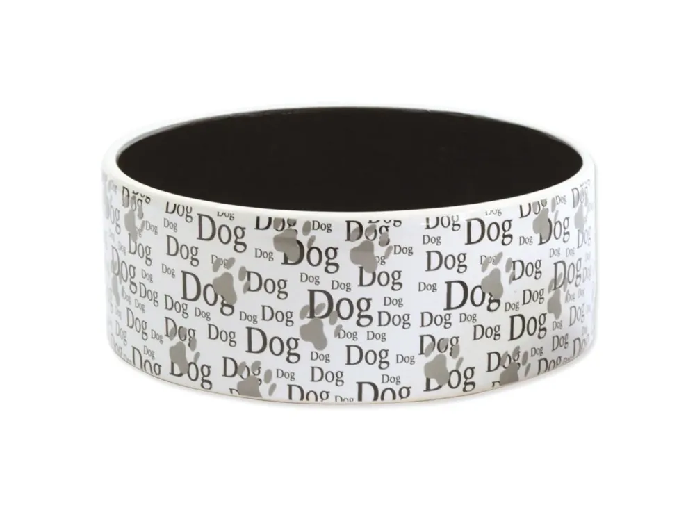 Miska Dog Fantasy keramická potisk Dog 20x7,5 cm, 1400 ml Sezónní Sleva