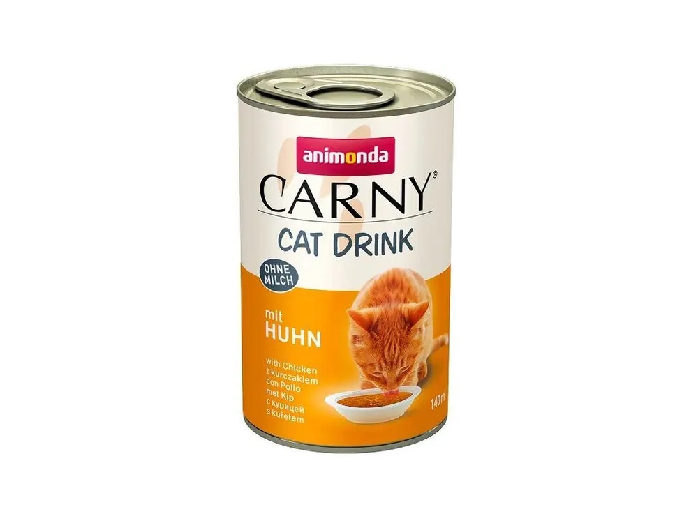 Carny Cat Drink nápoj pro kočky s kuřecím masem 140 ml Finální Výprodej