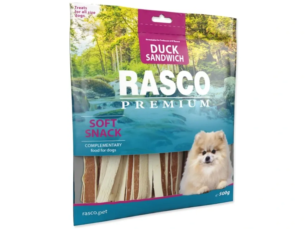 Pochoutka Rasco Premium kachna s treskou, sendvič 500 g Nejlepší Cena