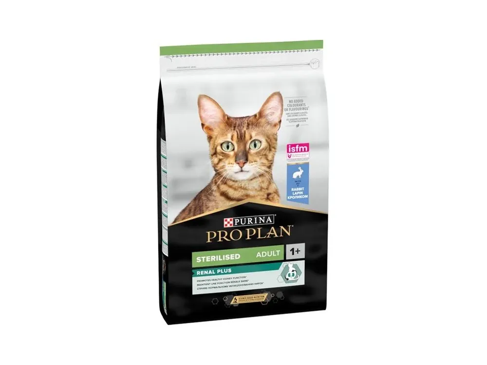 Pro Plan Cat Adult Sterilised Renal Plus králík 10 kg Novinka