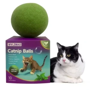 Catnip koule se šantou kočičí (Catnip Ball Toy) 10 cm Novinka