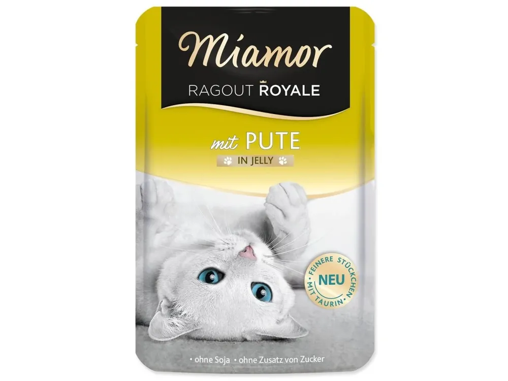 Kapsička Miamor Ragout Royale Adult krůta v želé 100g Zlevněný