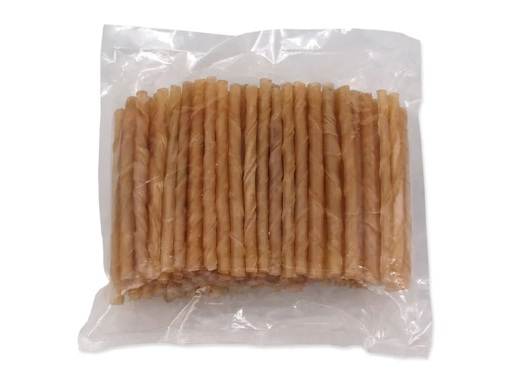 Tovární Cena Pochoutka Rasco tyčinka bůvolí kroucené 12,5 cm (100 ks)