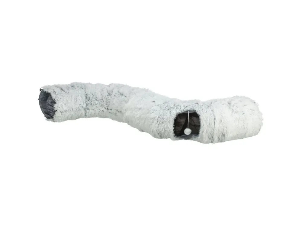 Nakupujte Hned HARVEY plyšový hrací tunel / donut, ø 25 cm/160 cm, šedá