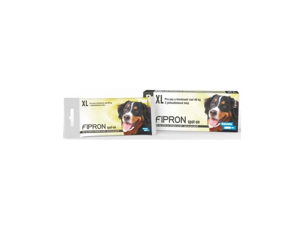 Zlevněný Fipron 402mg spot-on XL a.u.v. sol 3x4,02 ml (pipety)