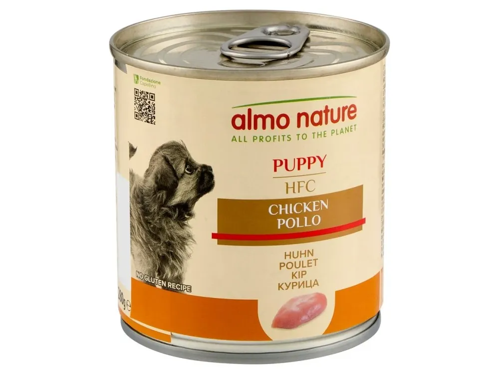 Almo Nature HFC Natural Dogs kuřecí pro štěňata 280g Pouze Dnes