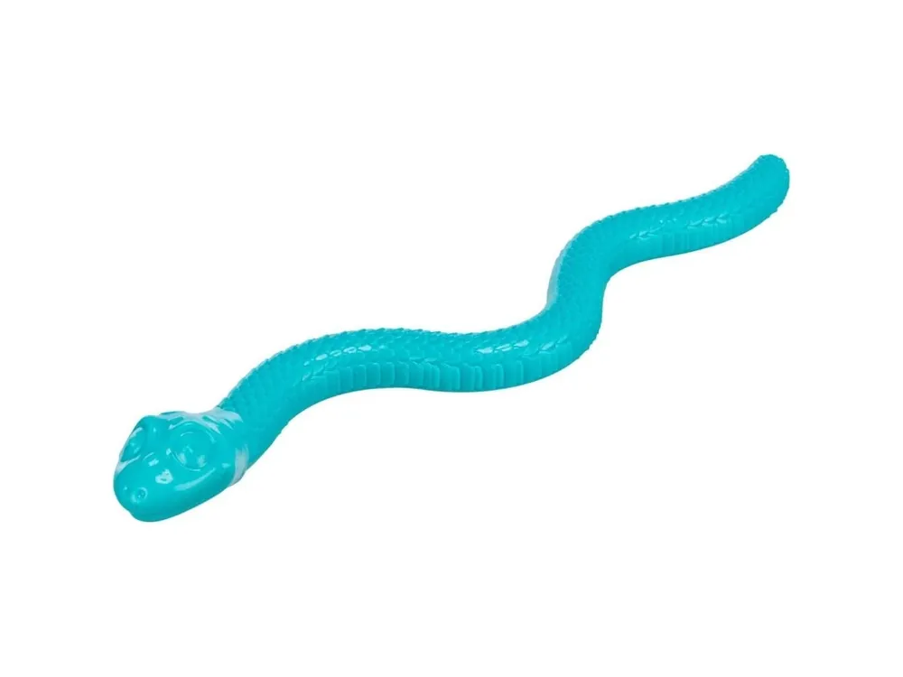 Speciální Cena Snack Snake, had na pamlsky, TPR, 59 cm, petrolejová