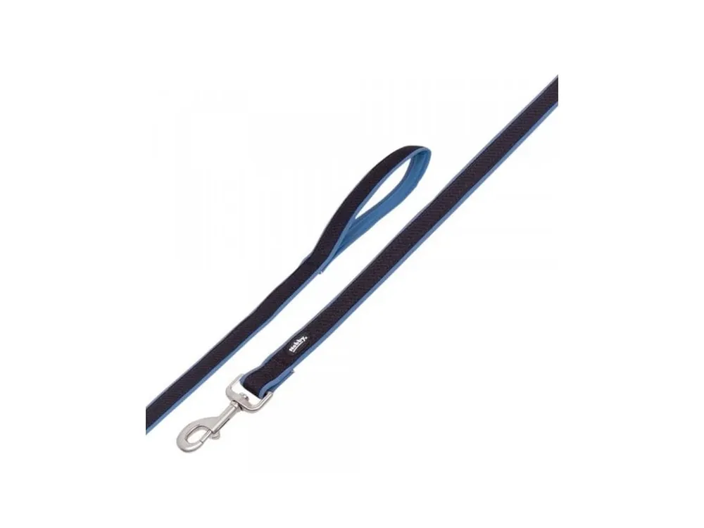 Akční Nabídka Vodítko nylon Mesh Preno 120cm x 15-20mm modré Nobby