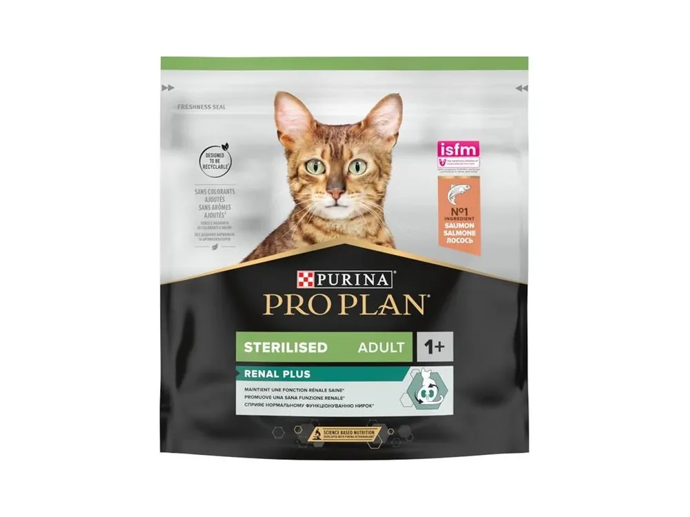 Pro Plan Cat Adult Sterilised Renal Plus losos 400 g Nejlepší Volba
