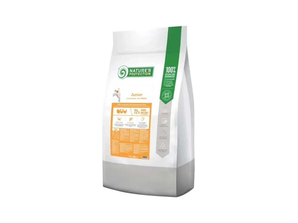 Nature‘s Protection Dog Dry Junior All Breeds 7,5 kg Expresní Doručení