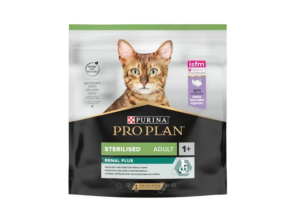 Nízká Cena Pro Plan Cat Adult Sterilised Renal Plus krůta 400 g