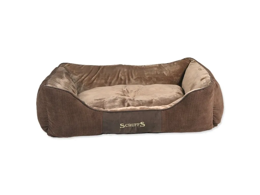 Super Cena Pelech Scruffs Chester Box Bed čokoládový XL 90x70 cm