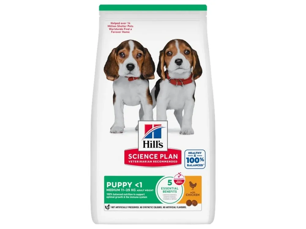 Cenový Hit Hill‘s Science Plan Canine Puppy Medium Chicken 6 kg