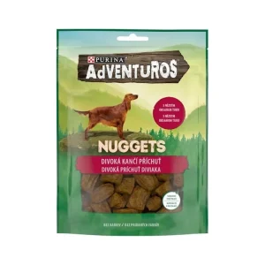 Adventuros snack dog - nugetky s kančí příchutí 90 g Levný