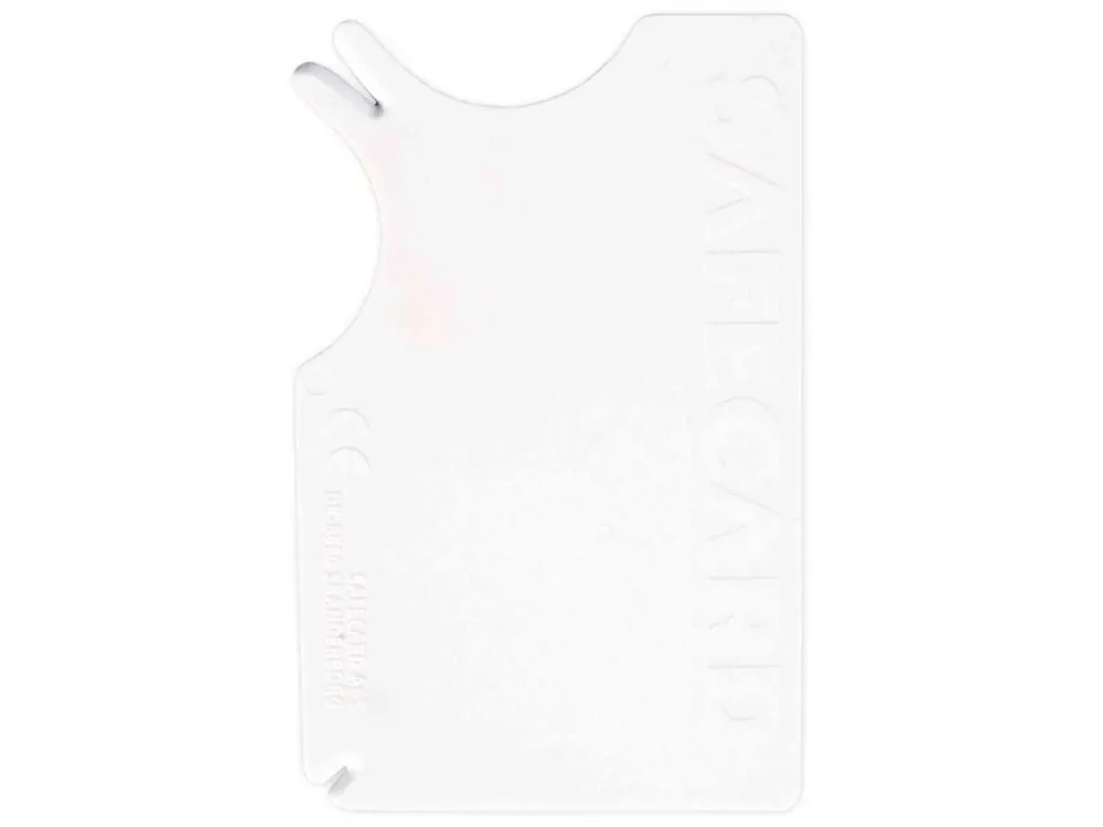 SAFECARD - plastová karta na vytahování klíšťat 8x5 cm Must-Have