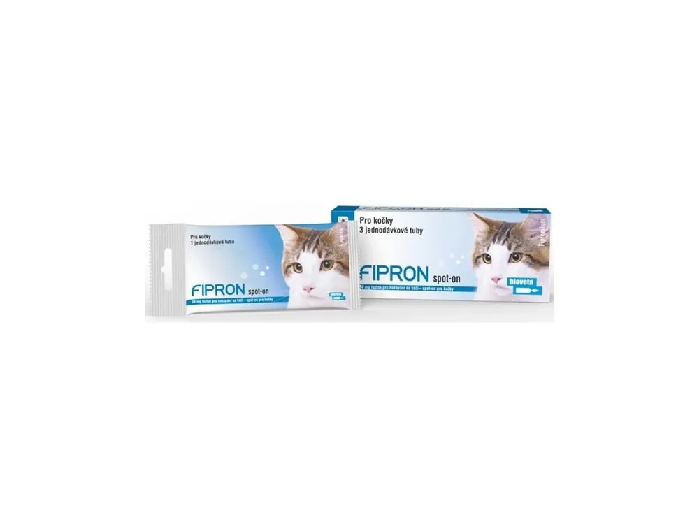 Značkový Fipron 50mg spot-on Cat a.u.v. sol 3x0,5 ml (pipety)