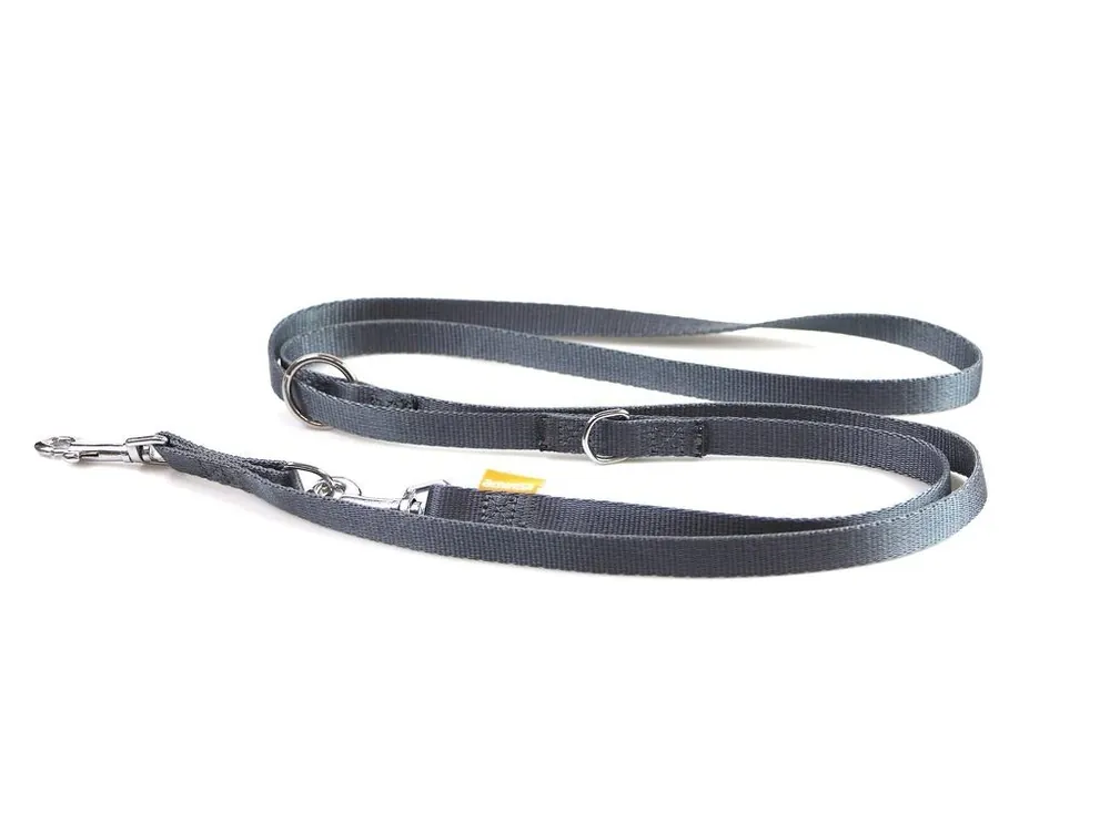 Omezená Nabídka Aminela popruhové přepínací vodítko 15mm/220cm šedé