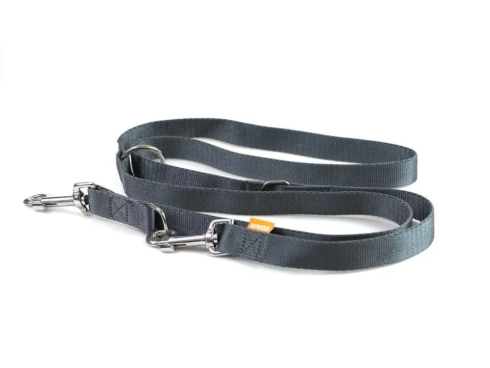 Rychlé Dodání Aminela popruhové přepínací vodítko 25mm/220cm šedé