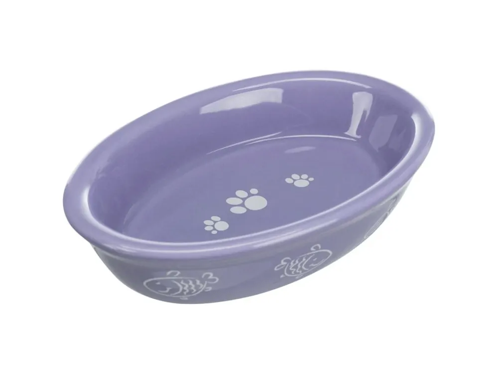 Keramická miska oválná, různobarevná 0,2 l / 15x10 cm Super Cena
