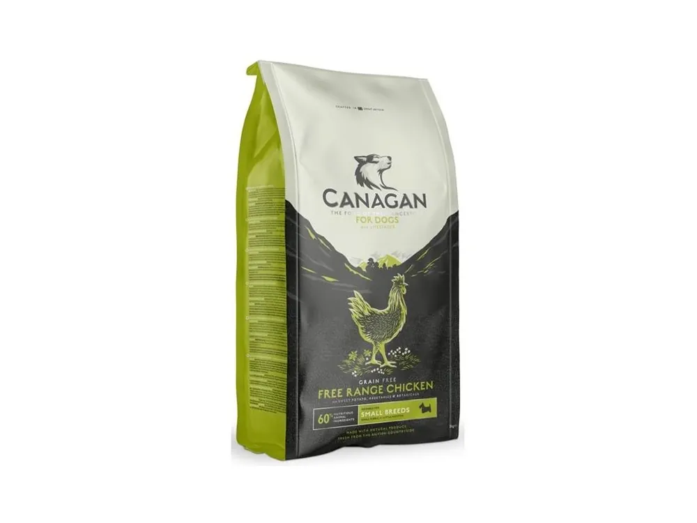 Canagan Dog Dry Small Breed Free-Range Chicken 2 kg Časově Omezené