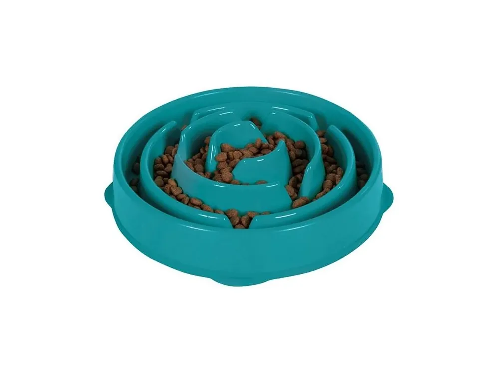 Ihned K Objednání Miska plast interaktivní Fun Feeder tyrkysová small