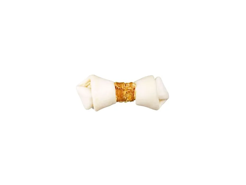 Super Cena DentaFun uzel svázaný kuřecím masem 2ks, 11 cm/70 g