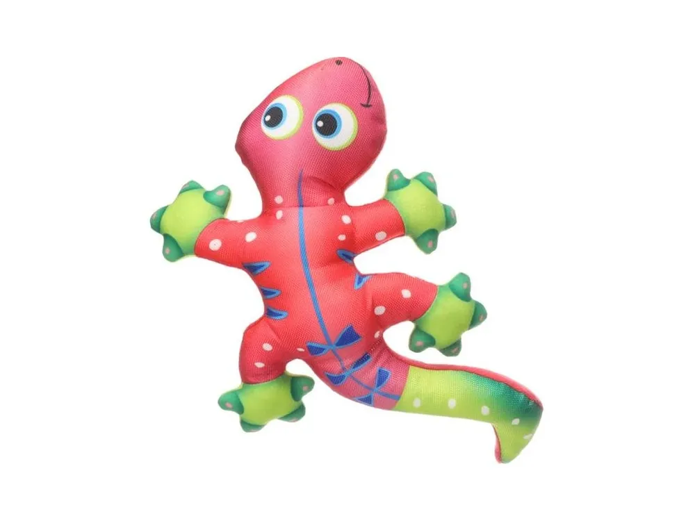Must-Have Hračka textil Clora ještěrka 35,5 cm růžová Flamingo