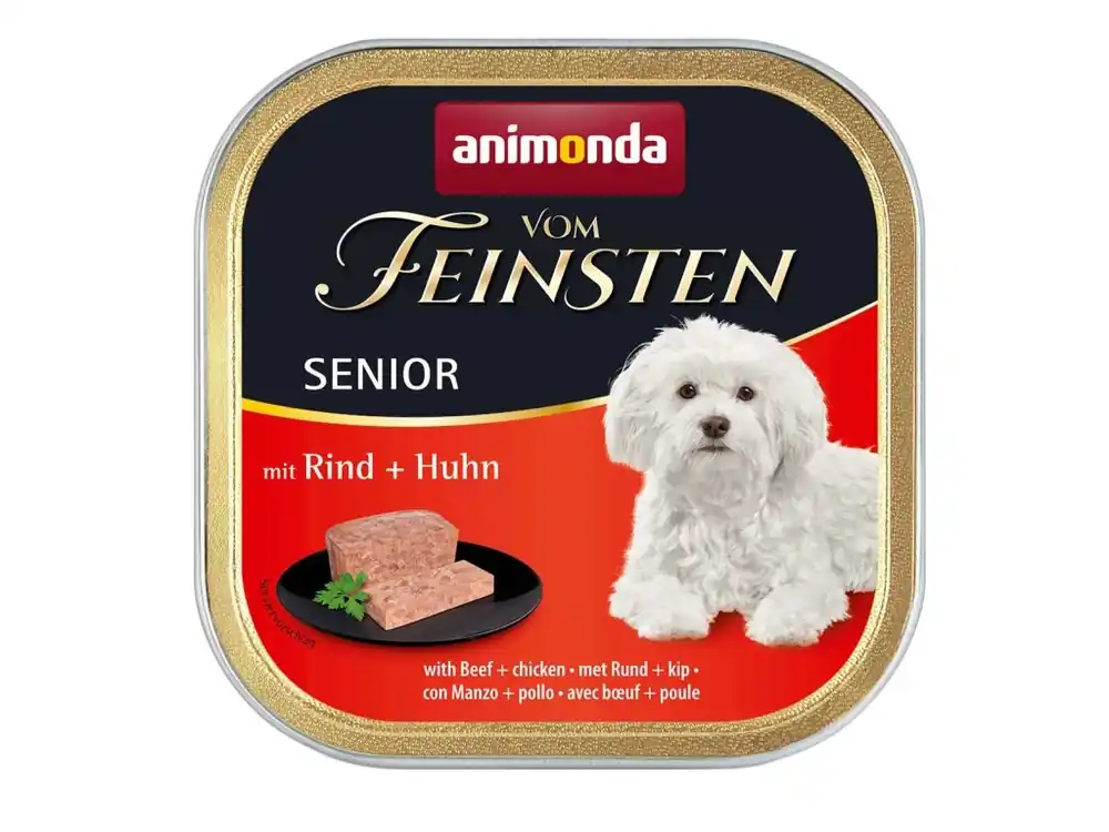 ANIMONDA paštika SENIOR - hovězí, kuře pro psy 150 g Nová Kolekce