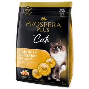 Novinka Krmivo Prospera Plus Indoor 1+ Salmon Long Hair 2kg