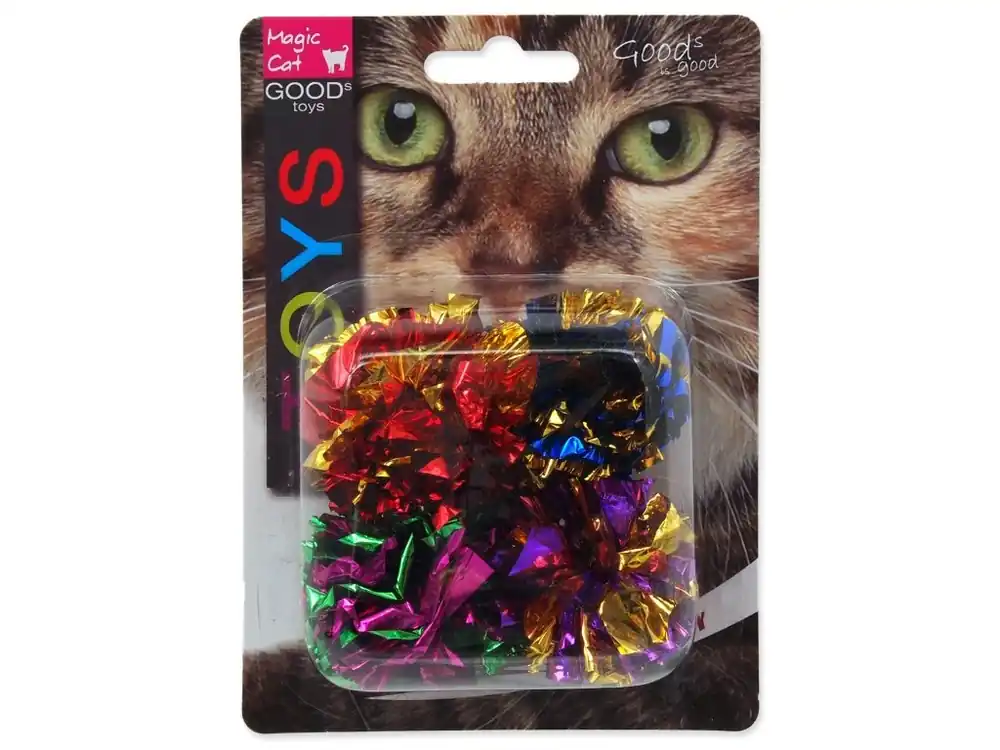 Hračka Magic Cat míček s třásněmi lesklý 3,75 cm (4 ks) Nakupujte Hned