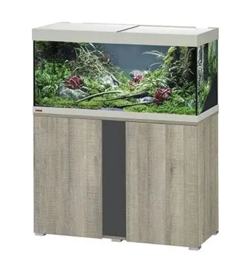 Jen Po Omezenou Doba Akvárium set se stolkem EHEIM Vivaline LED dub šedé (240l)