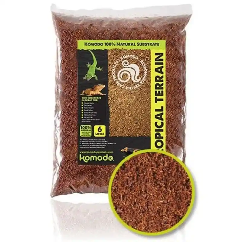 Komodo Rainforest Substrate 6l – tropické podloží Výhodná Nabídka