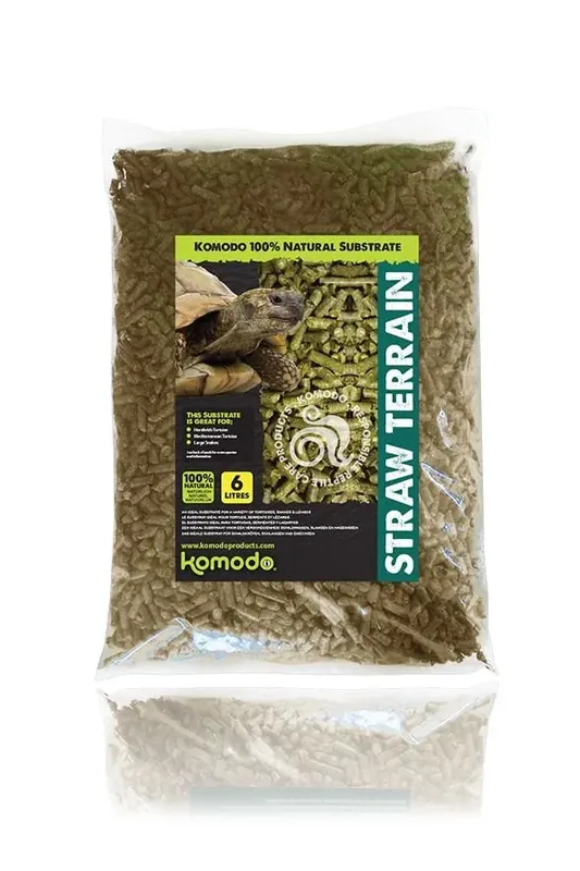 Oblíbený Komodo Straw Terrain 6l – slaměné podloží pro želvy