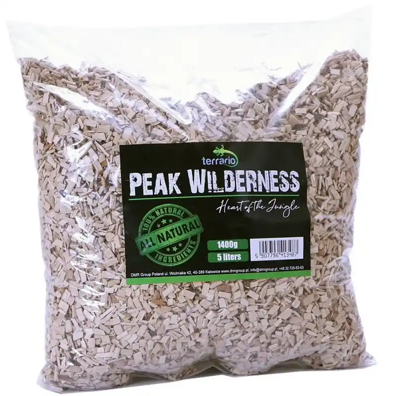 Terrario Peak Wildness 5l – drobné bukové štěpky Expresní Doručení